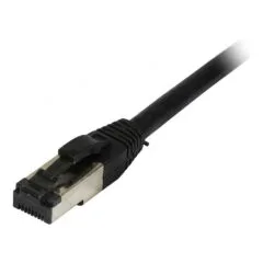 Synergy21 patch cable RJ45, CAT8.1 2000Mhz, 1,5m, black, S-STP(S/FTP), TPE/LSZH(SuperFlex), AWG26,