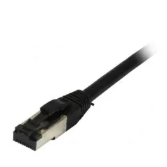 Synergy21 patch cable RJ45, CAT8.1 2000Mhz, 1,0m, black, S-STP(S/FTP), TPE/LSZH(SuperFlex), AWG26,