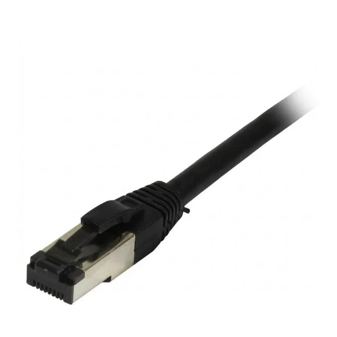Synergy21 patch cable RJ45, CAT8.1 2000Mhz, 1,0m, black, S-STP(S/FTP), TPE/LSZH(SuperFlex), AWG26, — image 1