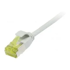 Synergy21 patch cable RJ45, CAT6A 500Mhz, 1,5m, grey, U/FTP, slimline around d=3,8mm, TPE/LSZH(Superflex), AWG32, with CAT7 raw cable,