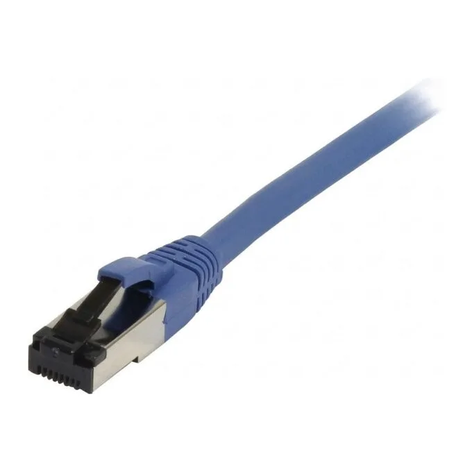 Synergy21 Patchkabel RJ45, CAT8.1 2000Mhz, 7,5m, blau, S-STP(S/FTP), TPE/LSZH(SuperFlex), AWG26, — image 1