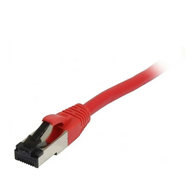 Synergy21 Patchkabel RJ45, CAT8.1 2000Mhz, 7,5m, rot, S-STP(S/FTP), TPE/LSZH(SuperFlex), AWG26, — image 1