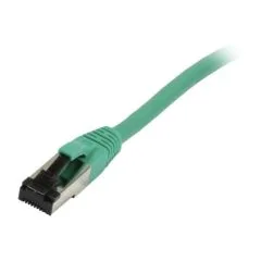 Synergy21 Patchkabel RJ45, CAT8.1 2000Mhz, 0,15m, grün, S-STP(S/FTP), TPE/LSZH(SuperFlex), AWG26,