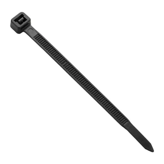 Synergy21 ALLNET 19zbh. Kabelbinder, L160xB2,6mm, 100er Pack, Schwarz, UV-Beständig, — image 1