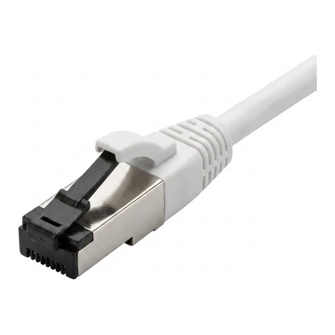 Synergy21 patch cable RJ45, CAT8.1 2000Mhz, 0.15m, white, S-STP(S/FTP), TPE/LSZH(SuperFlex), AWG26, — image 1