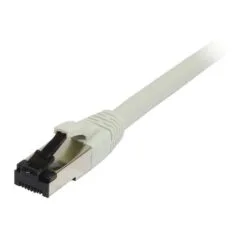 Synergy21 Patchkabel RJ45, CAT8.1 2000Mhz, 10m, weiss, S-STP(S/FTP), TPE/LSZH(SuperFlex), AWG26,