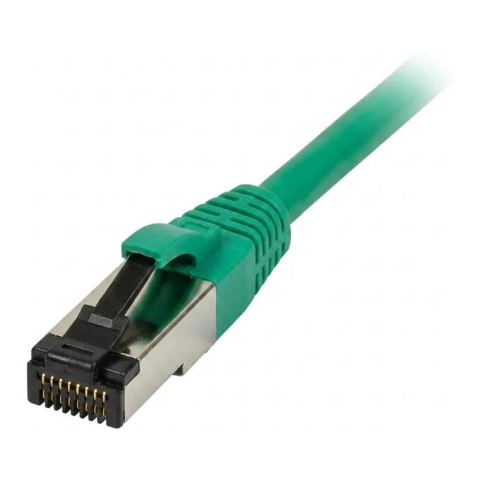 Synergy21 Patchkabel RJ45, CAT8.1 2000Mhz, 1,0m, grün, S-STP(S/FTP), TPE/LSZH(SuperFlex), AWG26, — image 1