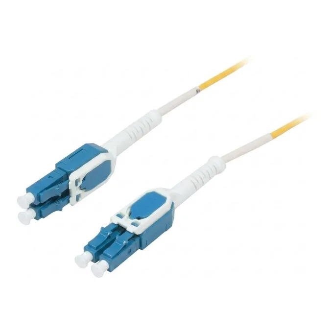 Synergy21 LWL-2-Faser-Patchk. 1,0mtr.LC-LC, 9/125um, OS2, Uniboot(drehbar), Push/Pull, AD=2mm, — image 1
