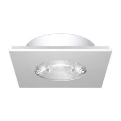 Synergy 21 LED Deckeneinbauspot Helios weiß, quadratisch, warmweiß