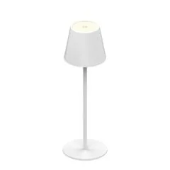 Synergy 21 LED table lamp battery, outdoor IP54, touch switch dimmable, white