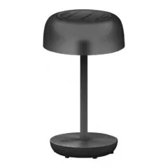 Synergy 21 LED table lamp SOLAR/battery, outdoor IP54, touch switch dimmable, transparent black