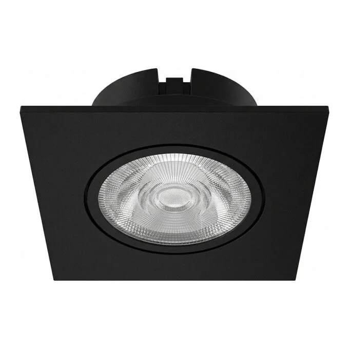 Synergy 21 LED Deckeneinbauspot Helios schwarz, quadratisch+schwenkbar, neutralweiß — image 1