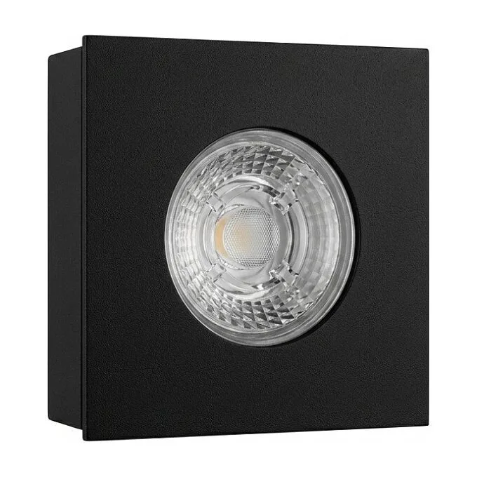 Synergy 21 LED Deckeneinbauspot Helios schwarz, quadratisch, Aufputzrahmen — image 1