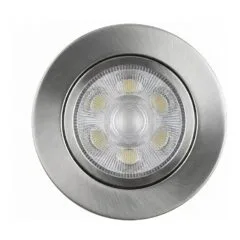 Synergy 21 LED Deckeneinbauspot Helios silber, rund+schwenkbar, warmweiß