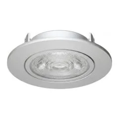 Synergy 21 LED Deckeneinbauspot Helios silber, rund+schwenkbar, neutralweiß