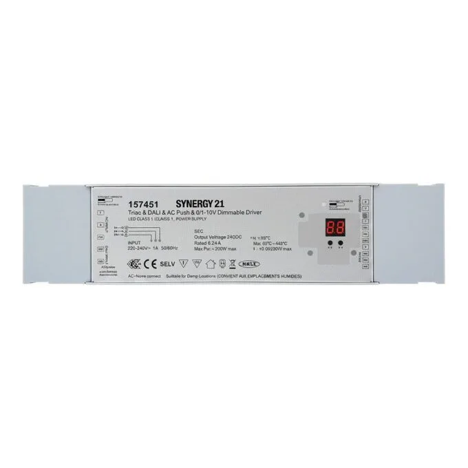Synergy 21 LED Series EOS 10 ZigBee CC Controller+ Power Supply 250-1000mA 50W — image 1