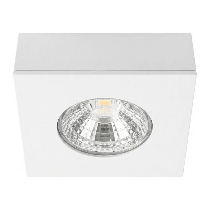 Synergy 21 LED Deckeneinbauspot Helios weiß, quadratisch, Aufputzrahmen — image 1