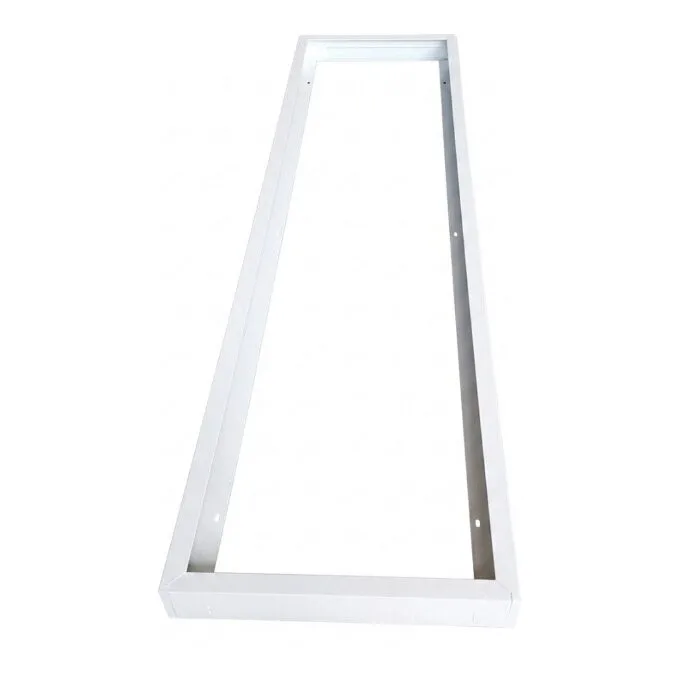 Synergy 21 LED light panel zub Montage Aufputzrahmen 300*1200 weiss *ohne Schrauben* — image 1
