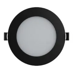 Synergy 21 LED Ultra Slim LED Panel Light V6 6W dual white (CCT) Schwarz 24V
