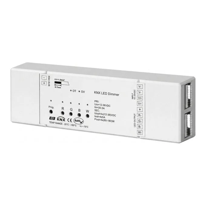 Synergy 21 LED Series EOS 08 KNX Controller Dimmer 4*5A + dynamic color effects — image 1