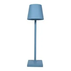 Synergy 21 LED table lamp battery, touch switch dimmable, blue