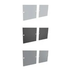 Synergy 21 LED U-Profil zub ALU3535 Endkappe (Paar) silber
