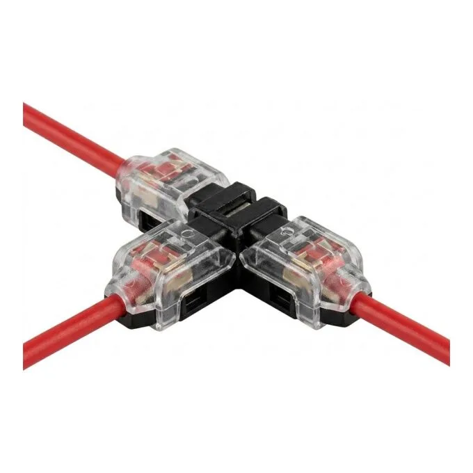 Synergy 21 LED FLEX Strip Easy Connect T shape for 1 line clear — image 1