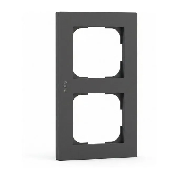 Aqara Switch Frame H2grey 2-fold — image 1