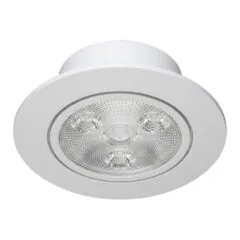 Synergy 21 LED Deckeneinbauspot Helios weiß, rund, warmweiß