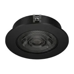 Synergy 21 LED Deckeneinbauspot Helios schwarz, rund, neutralweiß