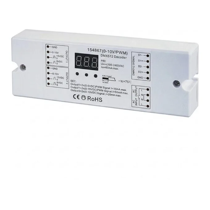 Synergy 21 LED Series EOS 07 DALI Controller DT8 Dimmer 4 channel — image 1