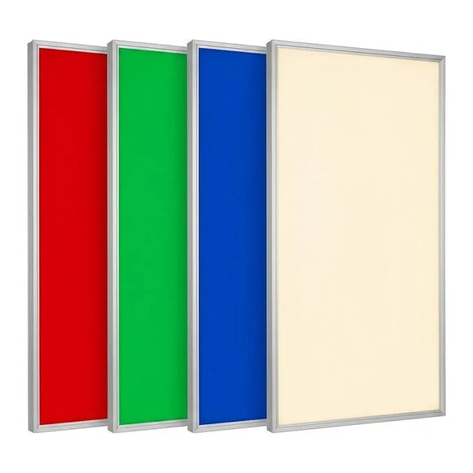 Synergy 21 LED light panel 300*1200 RGB-WW (RGB-CCT) 24V V3 silber — image 1