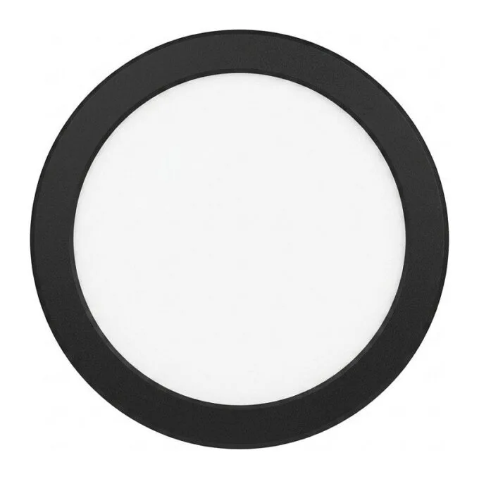 Synergy 21 LED Wechselrahmen light panel rund 28W Schwarz — image 1