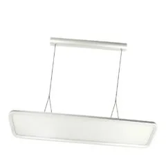 Synergy 21 LED office line suspension - panel white, dimmable