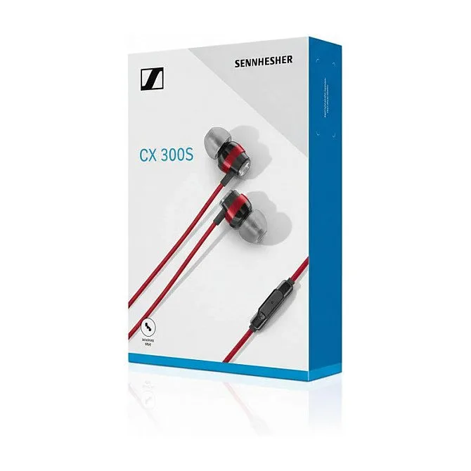 Epos CX 300S in Ear corded headset, red — image 1