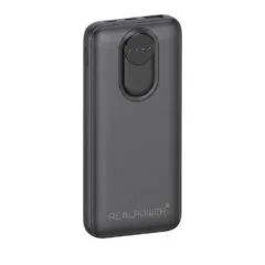 REALPOWER PB-20000 Pro,20,000 mAh,30W,2x USB-A,1x USB-C blac