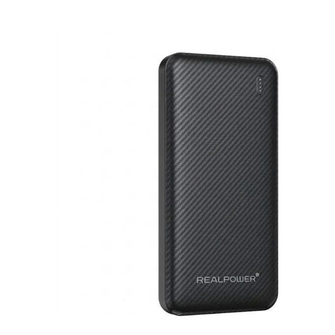 REALPOWER PB-10000 SSB,10.000mAh,solid battery, black — image 1