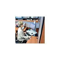 Ergotron WorkFit C-Mod, Single Display Sit-Stand Workstation — image 2