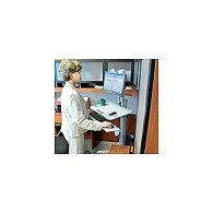 Ergotron WorkFit C-Mod, Single Display Sit-Stand Workstation — image 3