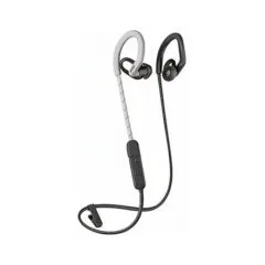 Poly BackBeat Fit 350 - Headphones - Ear straps - in the ear - Sports - Gray - White - Binaural - Sweat resistant - Water resistant