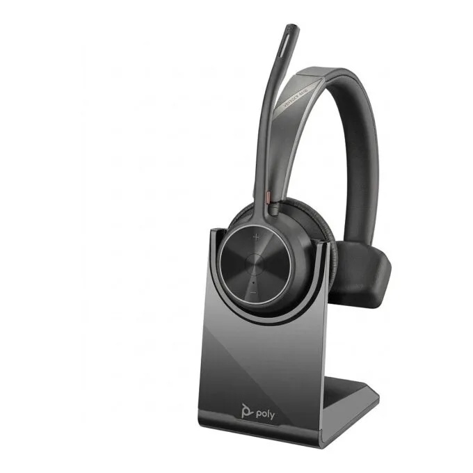 HP Poly Poly Voyager 4300 UC Series 4310 - Headset - On-Ear - Bluetooth - Wireless - USB-C - Zoom Certified (218474-01) — image 1
