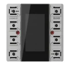 Jung LS 5294 D1 ST KNX Compact room controller module 4 fold, F50 room controller, Ser
