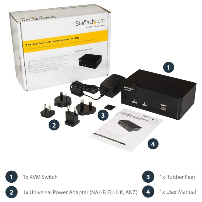 StarTech.com SV231DPDDUA2 KVM switch — image 10