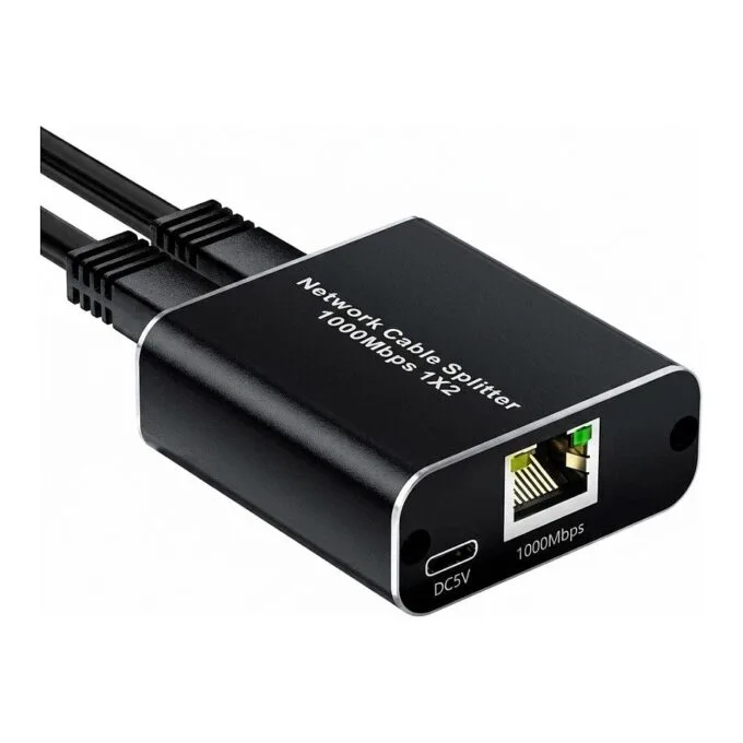 network splitter/switch 3 Port • 3x 1GbE • Lüfterlos • ALL-NS1003 — image 1
