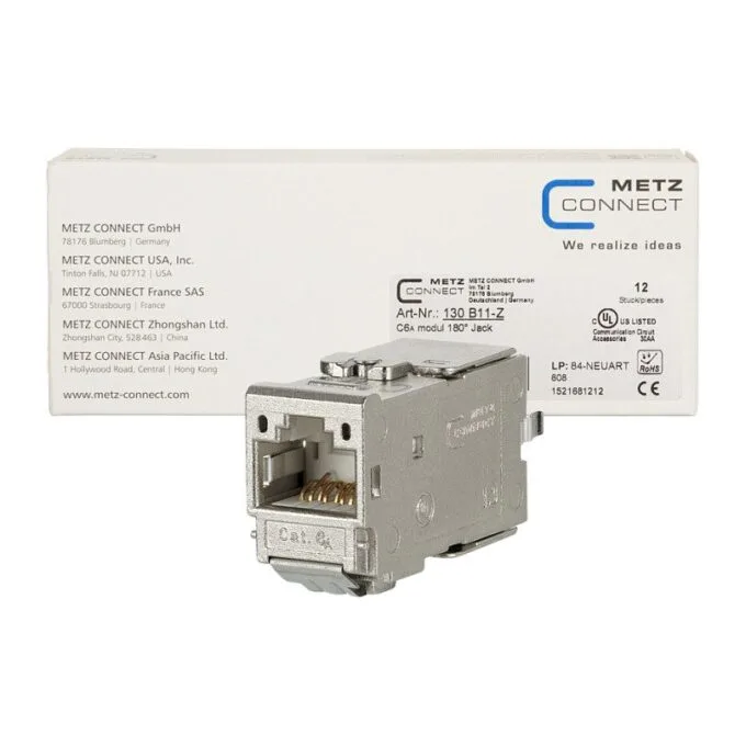METZ CONNECT 130B11-Z keystone module — image 1