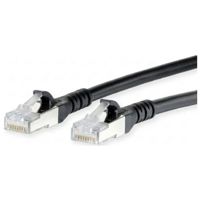 METZ CONNECT patch cable Cat.6A AWG 26, LSOH, black, 60 m — image 1