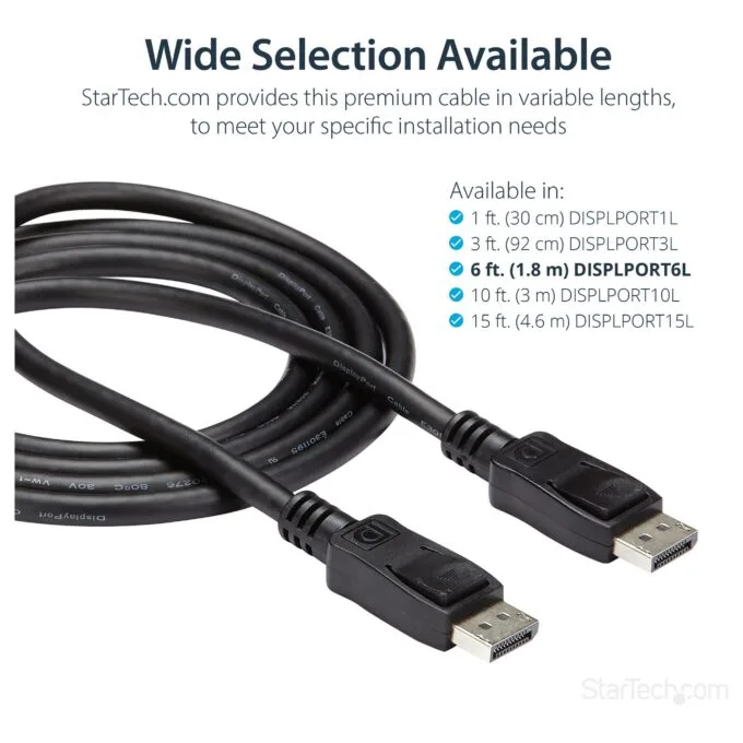 StarTech.com DISPLPORT6L DisplayPort cable — image 11