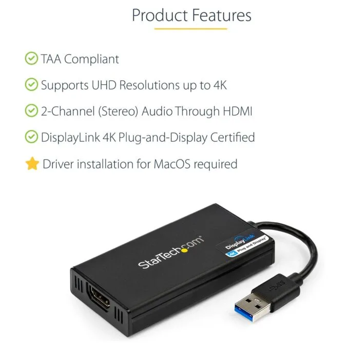 StarTech.com USB32HD4K USB graphics adapter — image 9