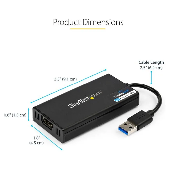 StarTech.com USB32HD4K USB graphics adapter — image 10