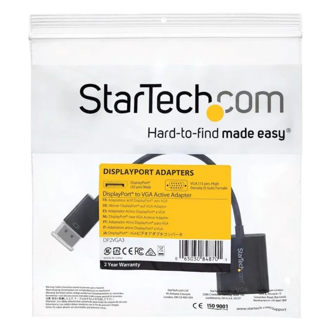 StarTech.com DP2VGA3 video cable adapter — image 6